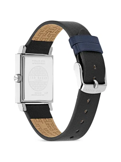 Ted Baker Rectangular-shape 26mm Watch In Yellow