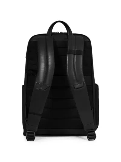 Piquadro Multi-pocket Backpack In Black