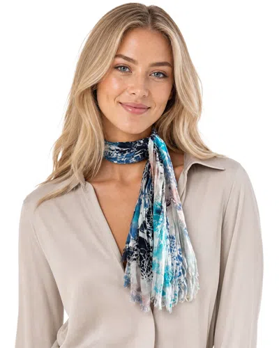 Blue Pacific Lightning Neckerchief In Multi