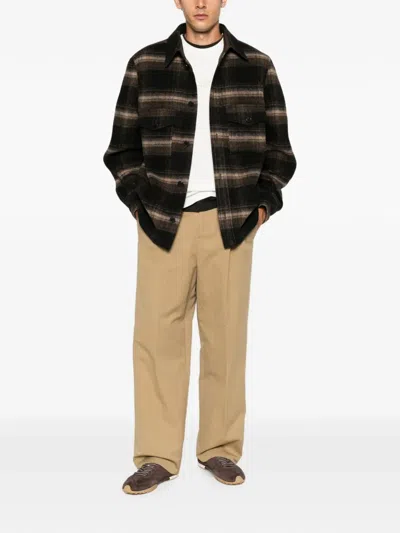 Isabel Marant Kervon Check-pattern Shirt Jacket In Multi