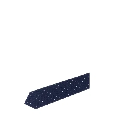 Brioni Jacquard Tie In Red