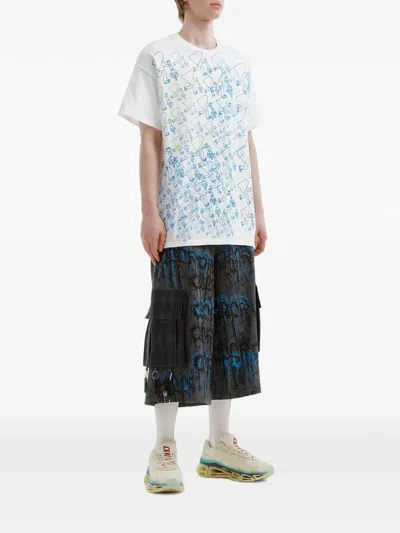 Westfall Graphic-print T-shirt In Blue