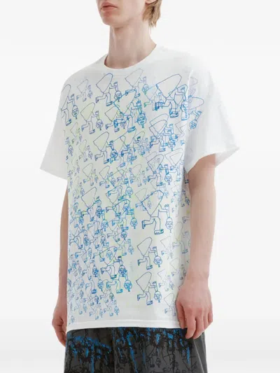 Westfall Graphic-print T-shirt In Blue