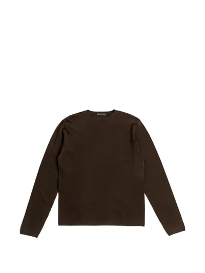 Denis Colomb Pullover Mit Rundhalsausschnitt In Brown