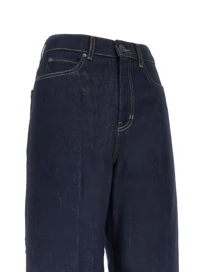Weekend Max Mara Wide-leg Jeans In Blue