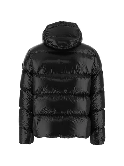 Herno Quilted Down Jacket With Hood In Black