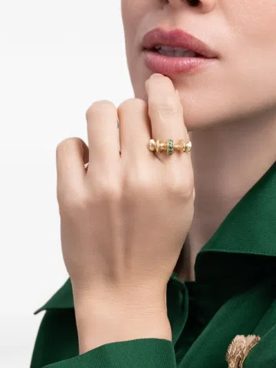 Vram Chrona I Emerald Ring In Gold