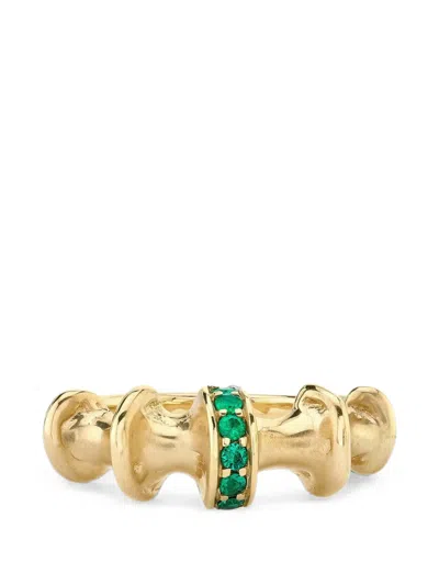 Vram Chrona I Emerald Ring In Gold
