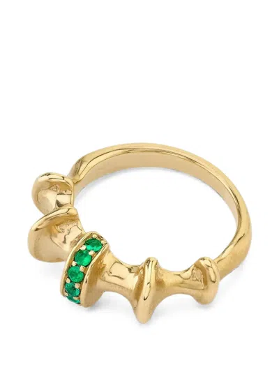 Vram Chrona I Emerald Ring In Gold