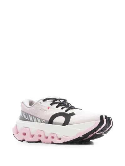 On Cloudmster 3 Hyper Running Fabric Sneakers In Pink