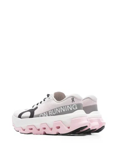 On Cloudmster 3 Hyper Running Fabric Sneakers In Pink