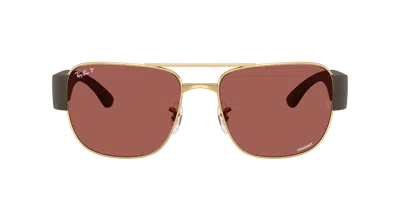 Ray Ban Ray In Wine Polarized+