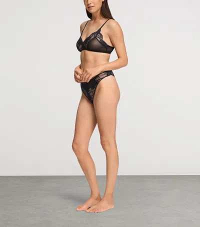Hanro Lysia Soft Cup Bra In Black