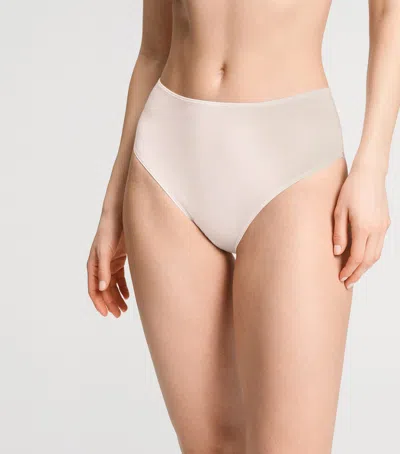 Hanro Smooth Illusion Tulle Brief In Neutral