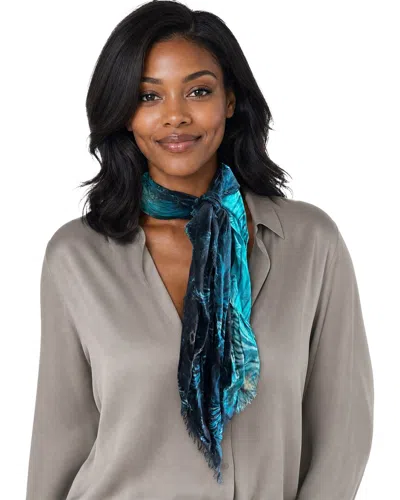 Blue Pacific Blue Ice Neckerchief In Multi