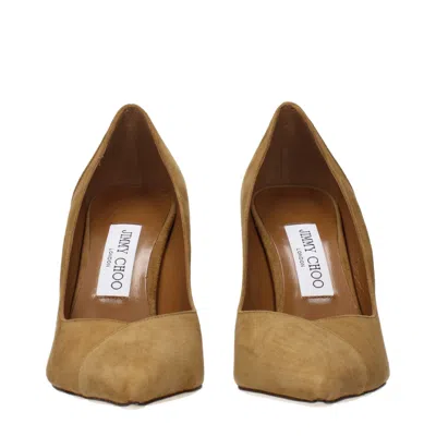 Jimmy Choo Cass Pump In Brown