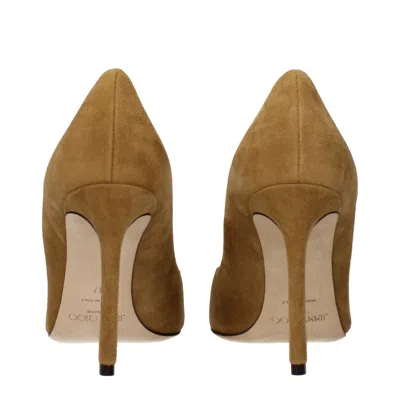 Jimmy Choo Cass Pump In Brown
