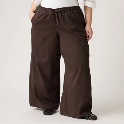 Levi's Essential Wide-leg Pants (plus Size) In Multi