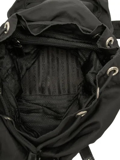 Pre-owned Prada 2000-2013 Tessuto Backpack In Black