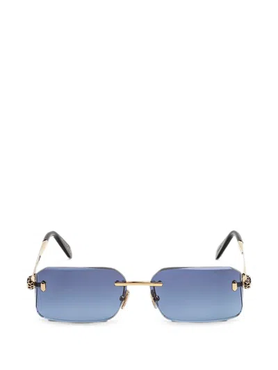 Bvlgari Serpenti Forever Rectangular Sunglasses In Multi