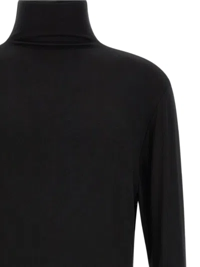 THUMB-SLOT ROLL-NECK SWEATER