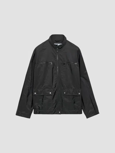 Prada Lightweight Re-nylon Blouson Jacket In Black