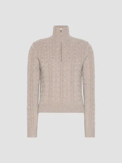 Max Mara Mxmlibero Sweater In Brown