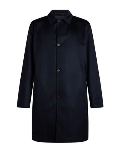 Kired Reversible Waterproof Coat With Classic Collar In Blue