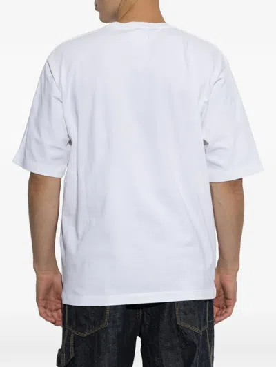 Dsquared2 Dsquared White Cotton Oversize T-shirt In White
