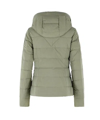 Canada Goose Stretch Polyamide Clair Down Jacket In Green