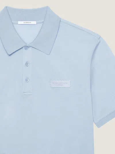 Givenchy Regular Fit Ss Polo In Blue