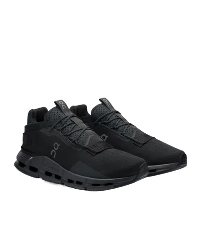 On Running Cloudnova 2 Lace-up Sneakers In Black