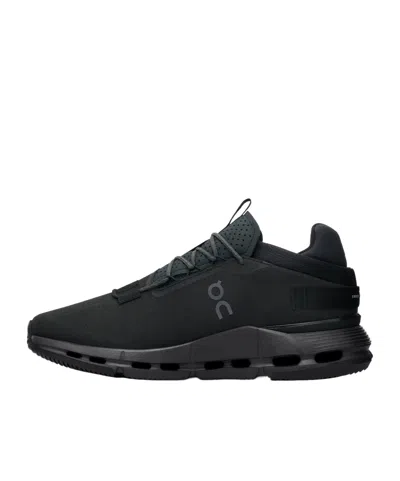 On Running Cloudnova 2 Lace-up Sneakers In Black