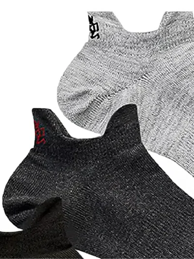 Gramicci Basic Sneaker Socks In Gray