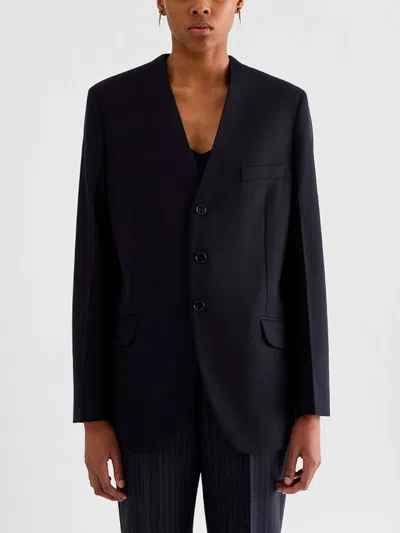 Jil Sander Jacket In Black