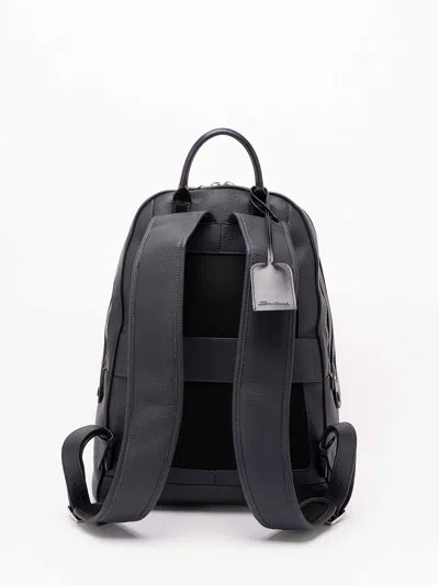 Santoni Backpack In Azul