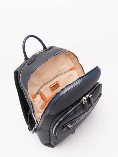 Santoni Backpack In Azul