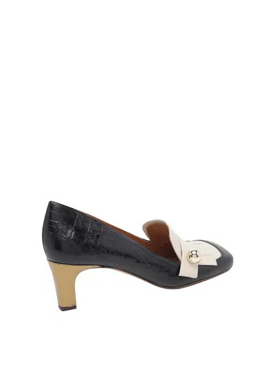Chie Mihara Shimone Croc-effect Pumps In Black