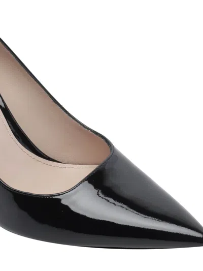 Stuart Weitzman Stuart Power 85 Stiletto Pumps In Black