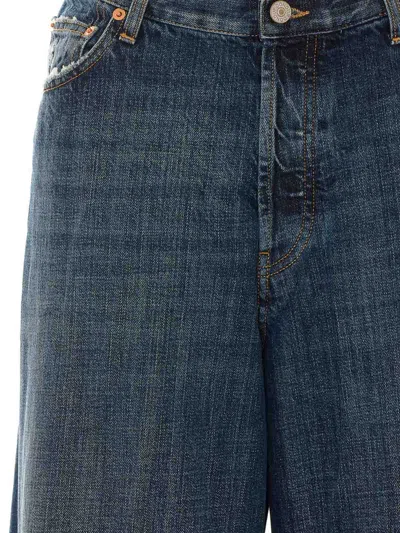 Dondup Vaqueros Rectos - Azul In Azul