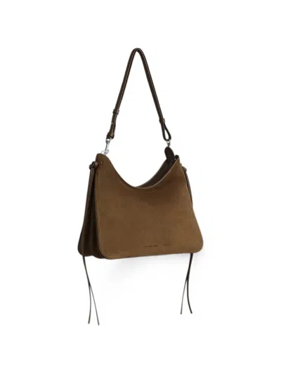 Phoebe Philo Gig Shoulder Bag Medium In Brown