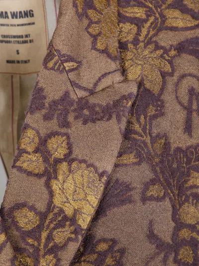 Uma Wang Jacket Wool In Brown