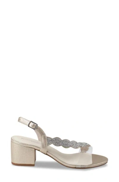 Touch Ups Ruby Slingback Sandal In Gold