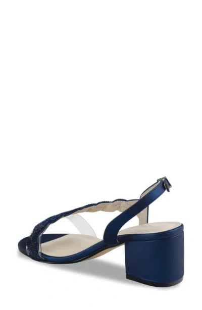 Touch Ups Ruby Slingback Sandal In Blue