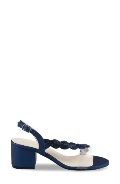 Touch Ups Ruby Slingback Sandal In Blue