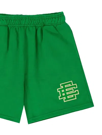 Eric Emanuel Basic Logo-print Shorts In Green