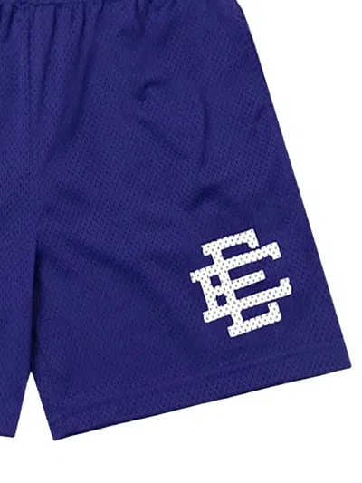 Eric Emanuel Basic Mesh Shorts In Blue