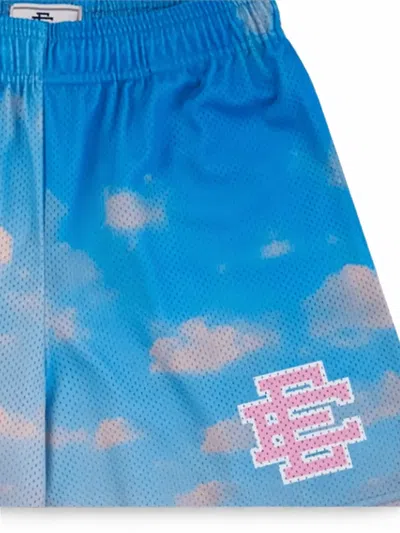 Eric Emanuel Morning Clouds Mesh Shorts In Multi