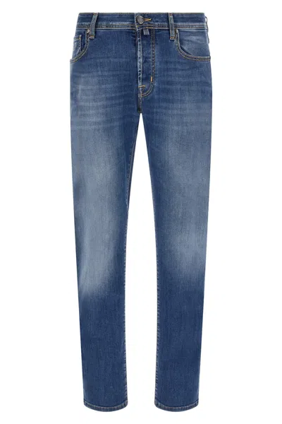 Jacob Cohen Belt-loop Jeans In Blue