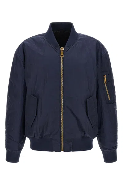 Balmain Bomberjacke Mit Logostickerei In Multi